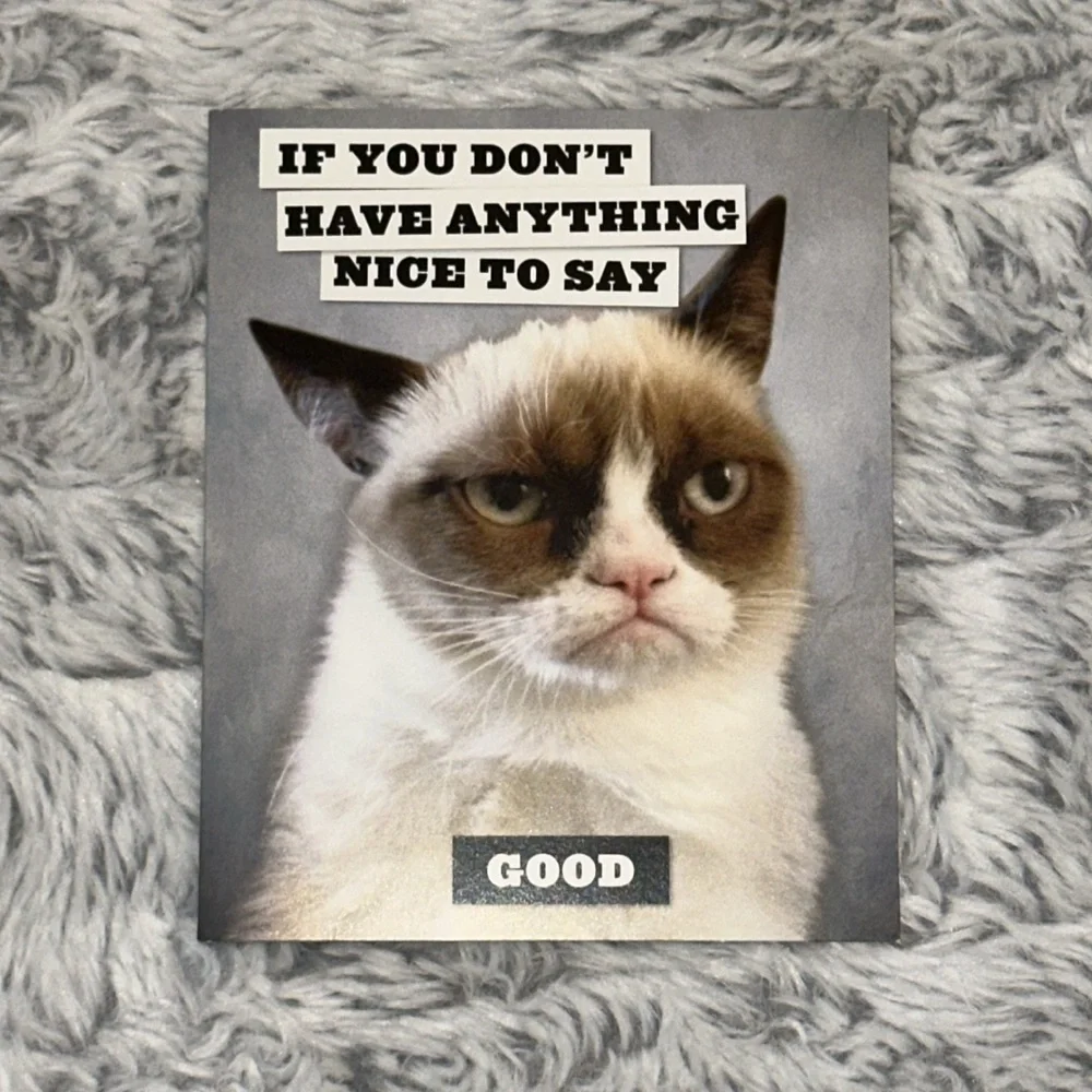 Grumpy Cat Blank Notecards‎